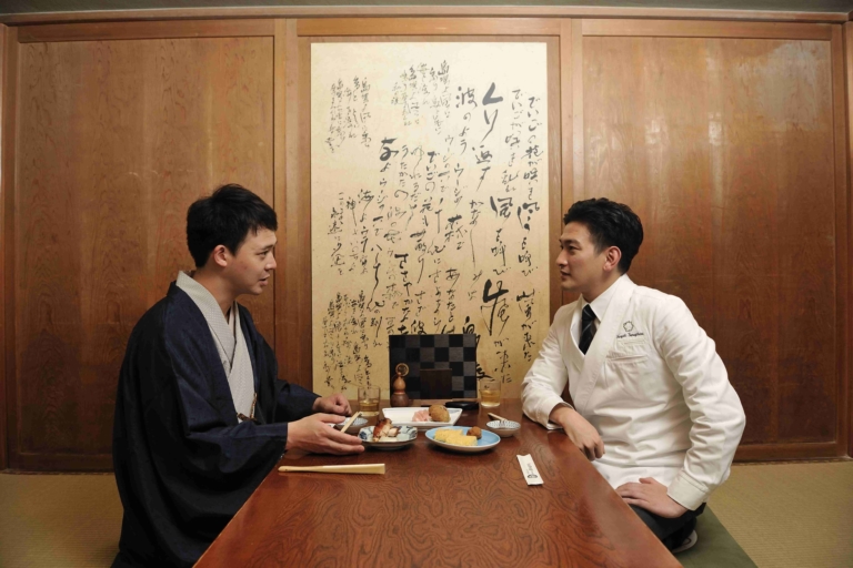 The shared cultural roots of rakugo and Japanese cuisine.