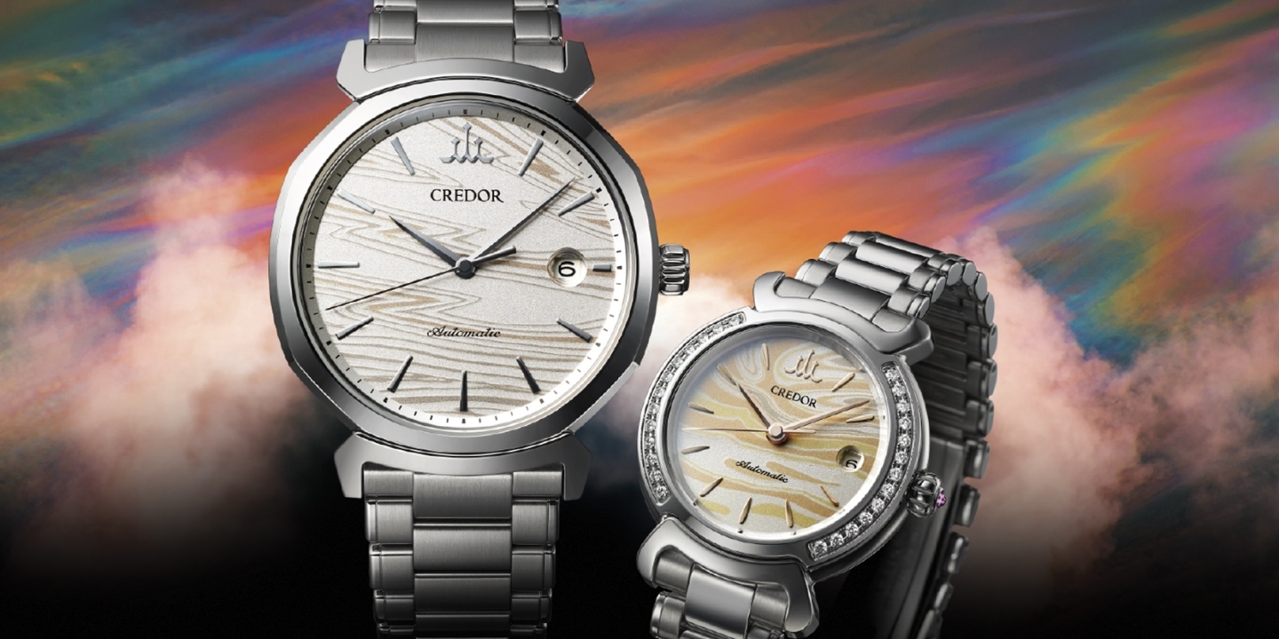 【SEIKO】From Credor Linealx, the release of limited model watches made using the traditional craft technique Mokume Gane on the dial