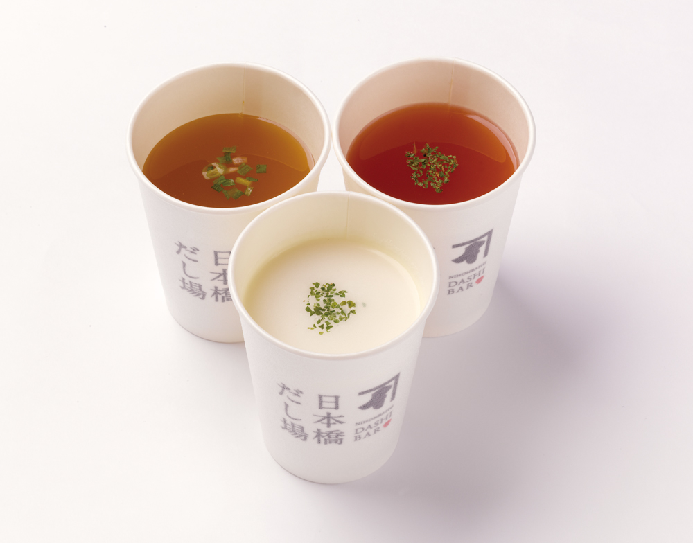 Experience the authentic flavor of dashi (Japanese soup stock) from the low price of 150-yen per serving