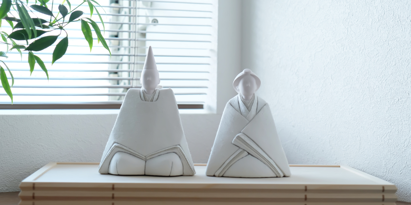 Today’s hina dolls that feature a modern take on Edo chic
