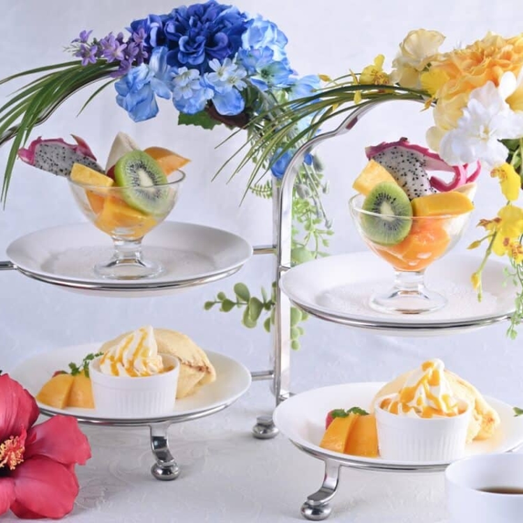 [Nihonbashi Sembikiya-Sohonten]Tropical bliss! Enjoy the quintessential pleasure of summer with an exquisite afternoon tea!
