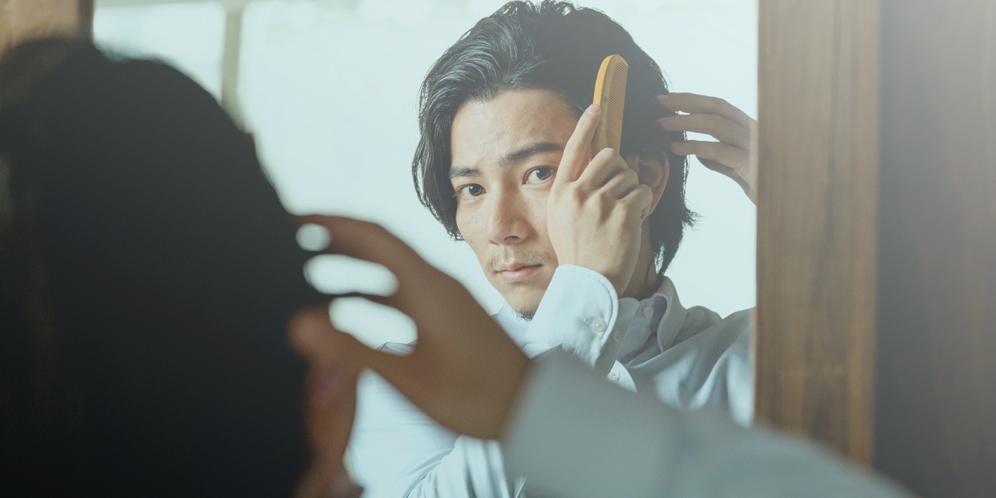 [Yonoya Kushiho] Men’s Self-Care for Scalp and Hair with Boxwood Combs