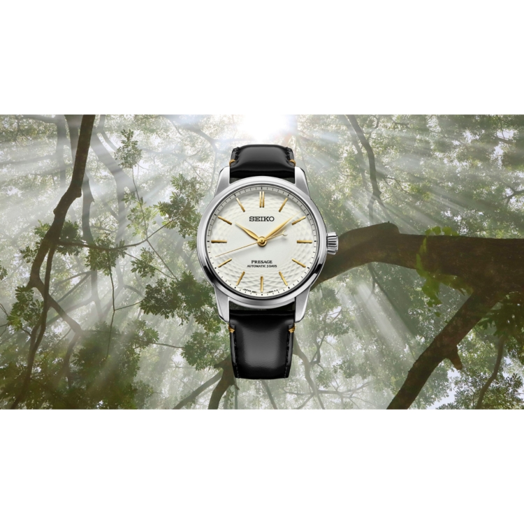 [Seiko] Seiko Presage Releases Limited-Edition Model Featuring Unglazed Arita Porcelain with Elegant Matte Finish