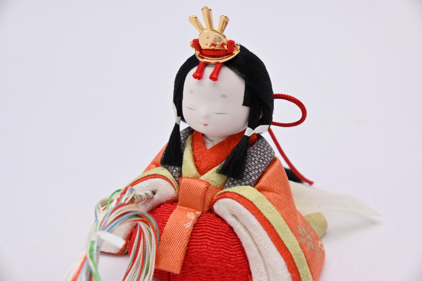 [Matsuzaki Doll] A Palm-Sized Pair of Charming Hina Dolls for Seasonal Interior Display
