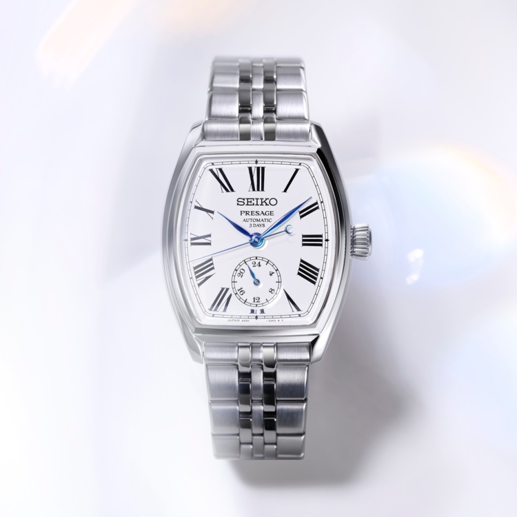 [Seiko] Tonneau-Shaped Dress Watch Joins the Seiko Presage Enamel-Dial Series