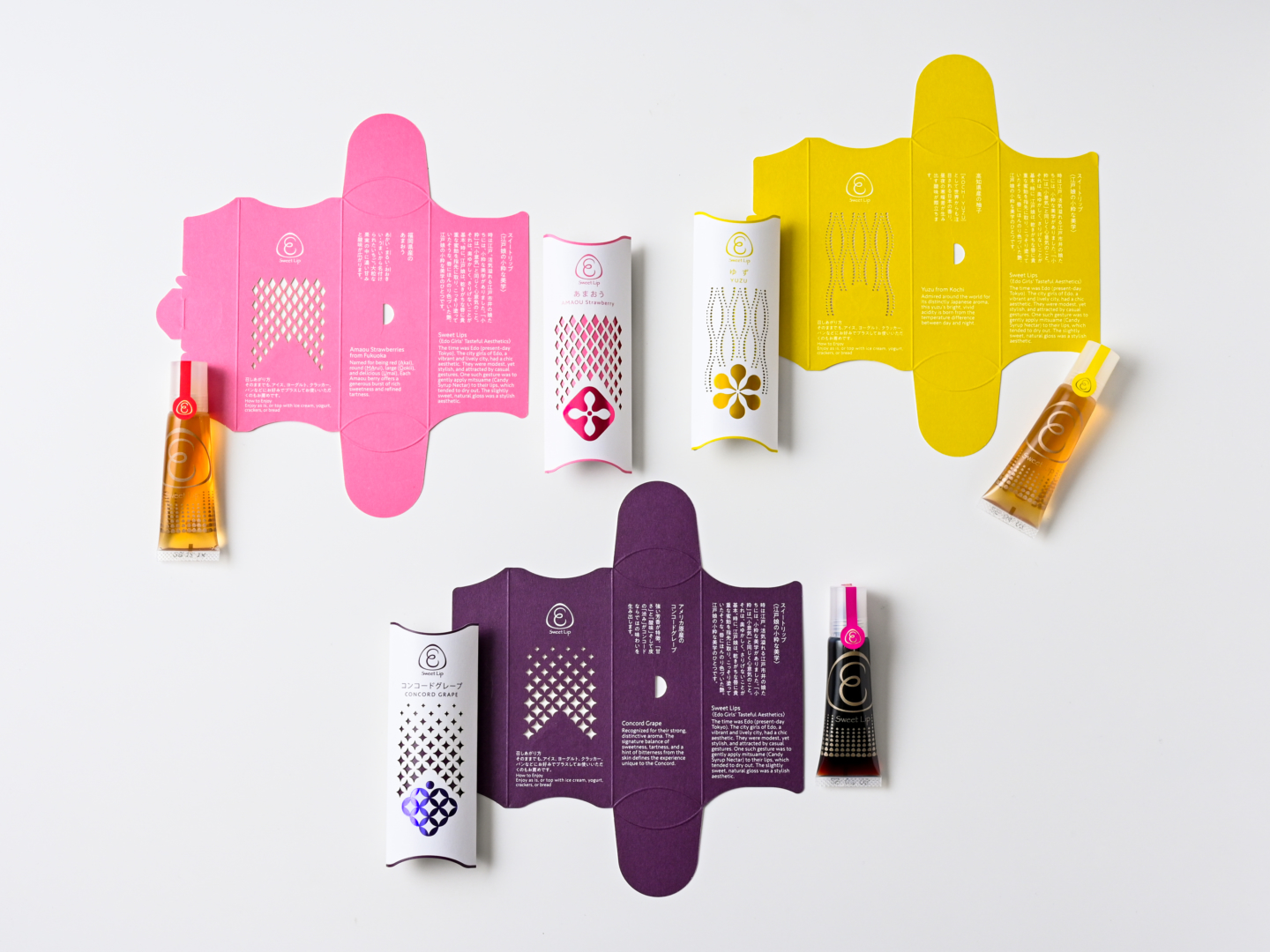 [Eitaro Sohonpo] Sweet Lip, Reborn with a Fresh Edo Chic Design for Spring