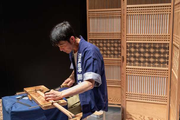 [“Naniga Umareru? Ten: Japanese Craftsmanship Exhibition” at Omotesando Hills!]
